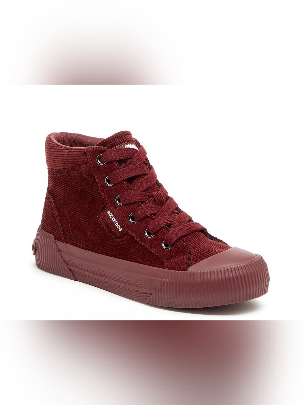 Rocket Dog Cheery Hi Flaxville Corduroy Sneaker 11M Women's   Rust Color   NWB